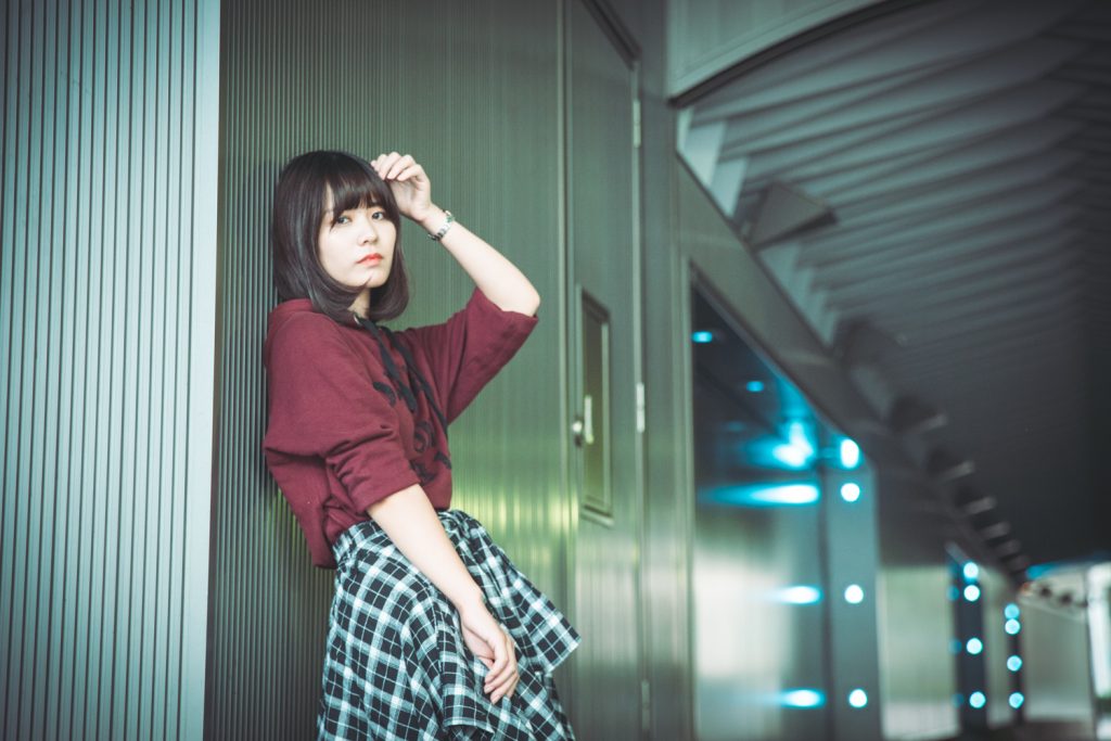 暗いポートレート