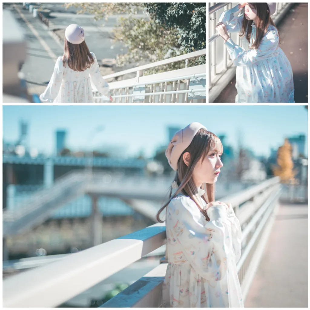 代々木公園 モデルポートレート